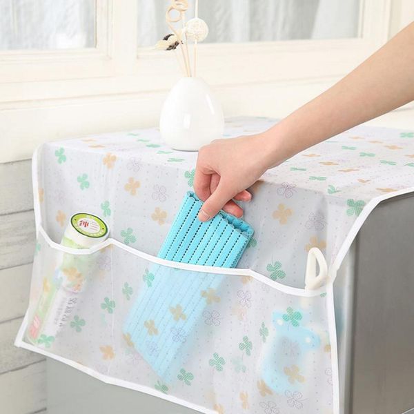 1pc household refrigerator dust cover with pocket storage bags washing machine cover hanging bag kitchen organizer accessories
1pc household refrigerator dust cover with pocket storage bags washing machine cover hanging bag kitchen organizer accessories