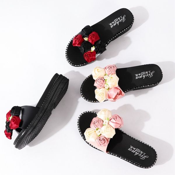 fairyland slippers female summer fashion wear new korean version leisure thick bottom casual slacker beach shoes trend 8802, Black
fairyland slippers female summer fashion wear new korean version leisure thick bottom casual slacker beach shoes trend 8802, Black