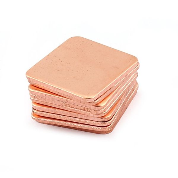 10pcs pure copper brass heatsink shim thermal pad barrier for lapgraphics card 15x15mm fast thermal dissipation
10pcs pure copper brass heatsink shim thermal pad barrier for lapgraphics card 15x15mm fast thermal dissipation