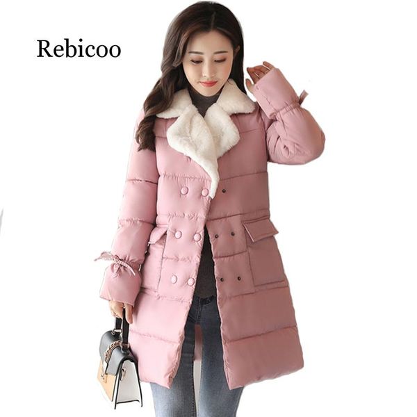 2019 jacket women winter lamb warm turn-down collar fashion winter coat women autumn breast-button outerwear for parka, Tan;black
2019 jacket women winter lamb warm turn-down collar fashion winter coat women autumn breast-button outerwear for parka, Tan;black