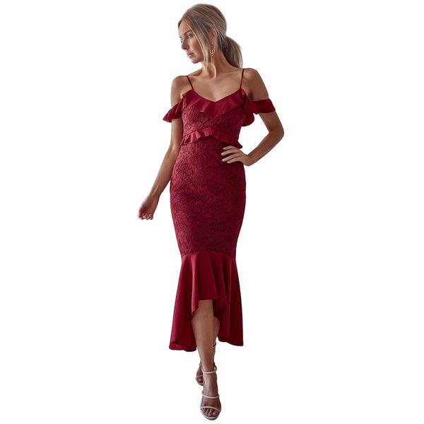 casual dresses irregular hem long holiday lace flower women dress ruffle floral summer off shoulder elegant strappy sleeveless, Black;gray
casual dresses irregular hem long holiday lace flower women dress ruffle floral summer off shoulder elegant strappy sleeveless, Black;gray