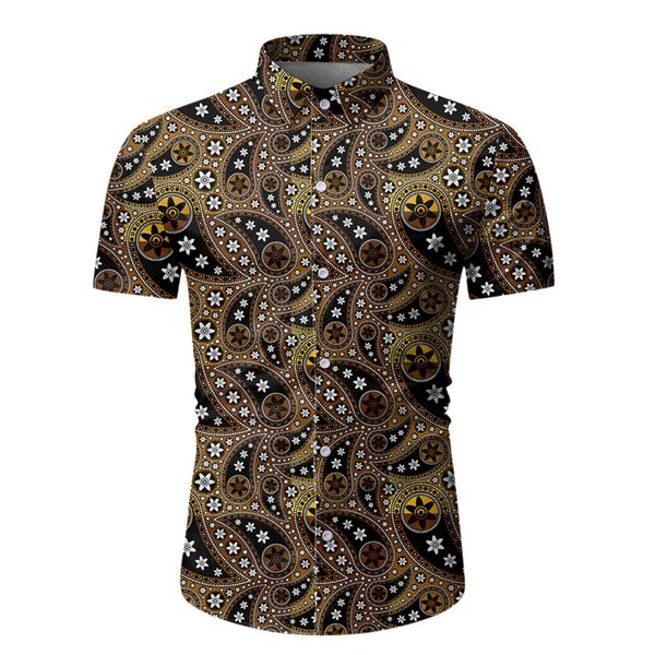 men casual summer printed button short sleeve hawaiian shirt blouse camisa social masculina plus size chemise homme shirts, White;black
men casual summer printed button short sleeve hawaiian shirt blouse camisa social masculina plus size chemise homme shirts, White;black