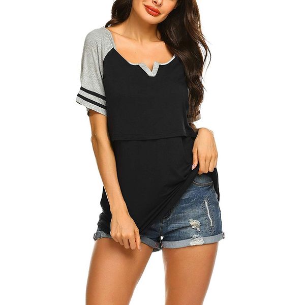 women maternity short sleeve clothes plus size nursing t-shirt for breastfeeding cotton casual female summer pregnant
women maternity short sleeve clothes plus size nursing t-shirt for breastfeeding cotton casual female summer pregnant