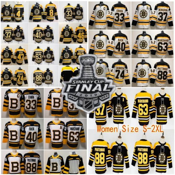 2019 stanley cup final boston bruins 33 zdeno chara 37 patrice bergeron 40 tuukka rask 46 krejci 63 brad marchand 88 david pastrnak jersey, Black;red
2019 stanley cup final boston bruins 33 zdeno chara 37 patrice bergeron 40 tuukka rask 46 krejci 63 brad marchand 88 david pastrnak jersey, Black;red