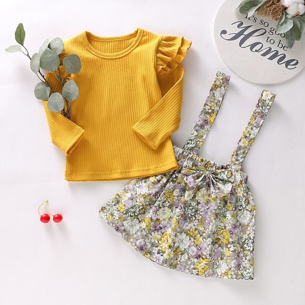 pudcoco toddler baby girl clothes sleeve knitting flower print strap mini skirt 2pcs outfits clothes sunsuit summer, White
pudcoco toddler baby girl clothes sleeve knitting flower print strap mini skirt 2pcs outfits clothes sunsuit summer, White