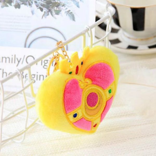 anime sailor moon card captor sakura plush toys heart pendants cosplay keychain keyring key holder, Silver
anime sailor moon card captor sakura plush toys heart pendants cosplay keychain keyring key holder, Silver