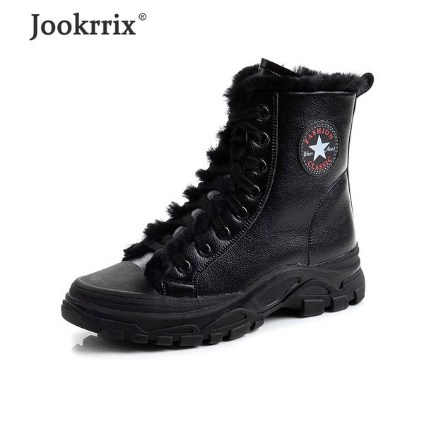 jookrrix 2019 women fashion black boots for female comfortable warm shoes women genune leather short boots
jookrrix 2019 women fashion black boots for female comfortable warm shoes women genune leather short boots