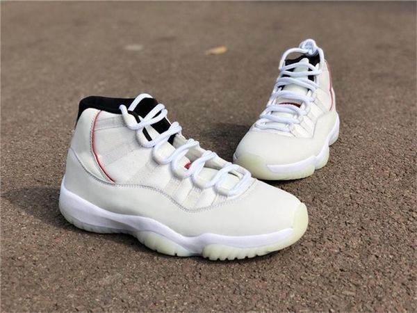 2020 authentic 11 platinum tint ar3 11s red gery white men casual shoes 378037 -016 real carbon fiber sneakers with box, Black
2020 authentic 11 platinum tint ar3 11s red gery white men casual shoes 378037 -016 real carbon fiber sneakers with box, Black