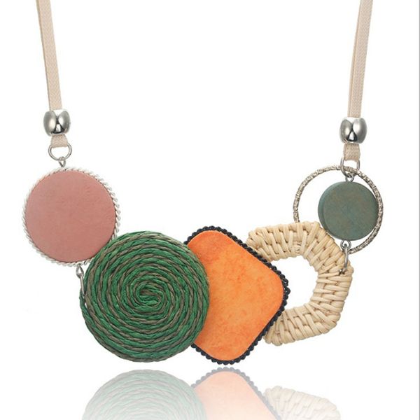 adjustable plant fibres necklace bamboo weaving 3 colors 1pc for women bamboo weaving statement necklaces handmade, Silver
adjustable plant fibres necklace bamboo weaving 3 colors 1pc for women bamboo weaving statement necklaces handmade, Silver