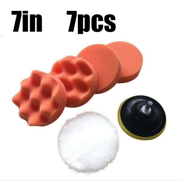 7pcs car waxing polishing sponge auto detailing polishing buffer pad composite sticky disc wheels wool ball connecting
7pcs car waxing polishing sponge auto detailing polishing buffer pad composite sticky disc wheels wool ball connecting