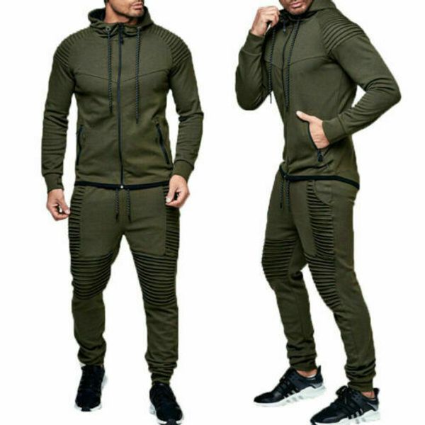 2 pieces autumn running tracksuit men's sweatsuit team tracksuit casual sports wear sports wear, Black;blue
2 pieces autumn running tracksuit men's sweatsuit team tracksuit casual sports wear sports wear, Black;blue