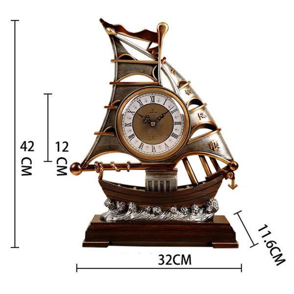 creative handmade wrought iron clock decoration table clock retro study bedroom clock living room smooth sailing crafts ornament
creative handmade wrought iron clock decoration table clock retro study bedroom clock living room smooth sailing crafts ornament