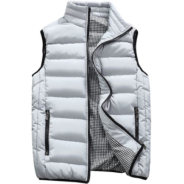2019 new men vest winter jackets fashion casual sleeveless coat thick warm zipper jacket outerwear cotton-padded waistcoat man, Black;white
2019 new men vest winter jackets fashion casual sleeveless coat thick warm zipper jacket outerwear cotton-padded waistcoat man, Black;white