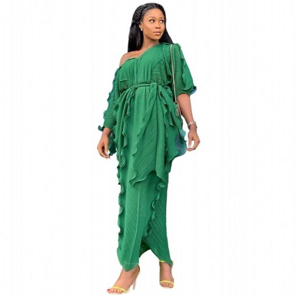 new style classic african women's dress dashiki fashion ruffled flounce loose v-neck mid-sleeve dress african dresses for women, Red
new style classic african women's dress dashiki fashion ruffled flounce loose v-neck mid-sleeve dress african dresses for women, Red