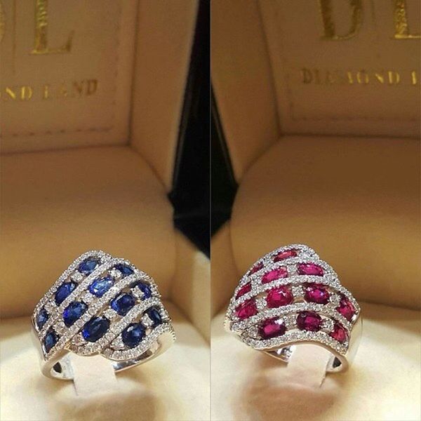 charm multicolor cz crystal zircon wide rings for women vintage fashion slivery birthstone ring jewelry, Slivery;golden
charm multicolor cz crystal zircon wide rings for women vintage fashion slivery birthstone ring jewelry, Slivery;golden