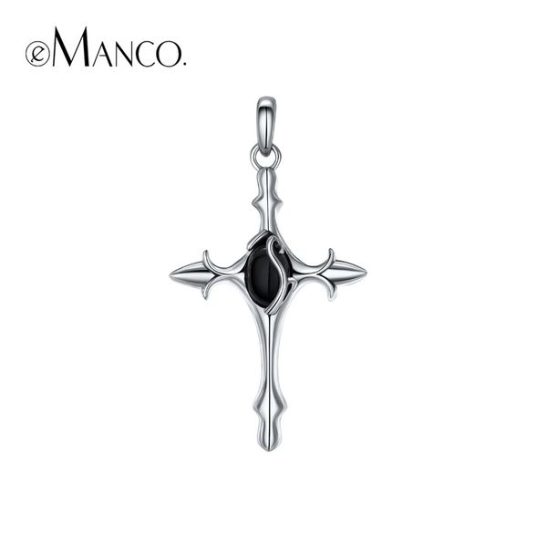 e-manco 925 sterling silver gothic zircon pendants with wing wholesale cross necklaces jewelry new arrival
e-manco 925 sterling silver gothic zircon pendants with wing wholesale cross necklaces jewelry new arrival
