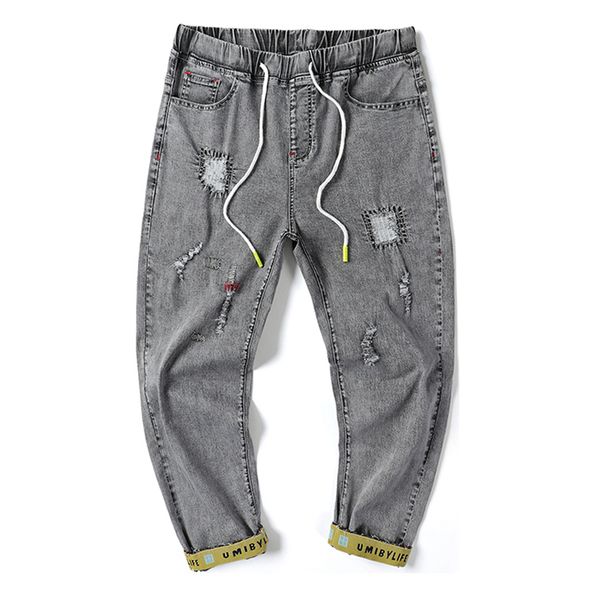 6xl7xl large size ripped jeans men's loose plus size hole harem pants tide elastic waist oversized pants men denim ankle, Blue
6xl7xl large size ripped jeans men's loose plus size hole harem pants tide elastic waist oversized pants men denim ankle, Blue