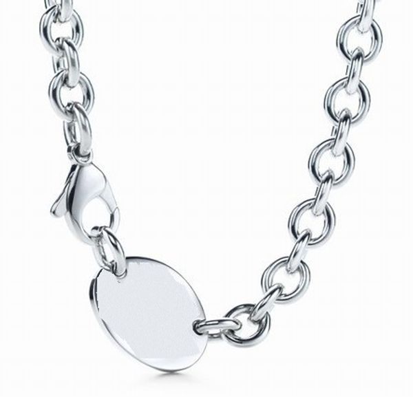 2021 silver thick chain round plate pendant necklaces charms size with blue box and dustbag
2021 silver thick chain round plate pendant necklaces charms size with blue box and dustbag