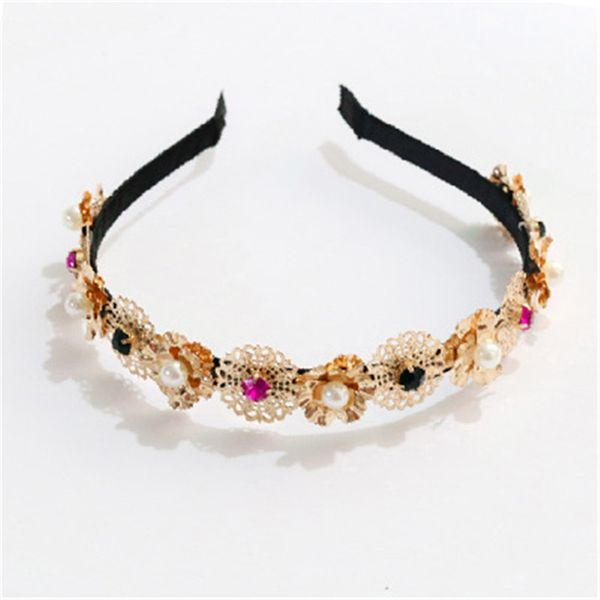 new baroque rhinestone headband for women temperament handmade sweet metal rose wide-edged headband ladies fine hair accessories, Golden;white
new baroque rhinestone headband for women temperament handmade sweet metal rose wide-edged headband ladies fine hair accessories, Golden;white