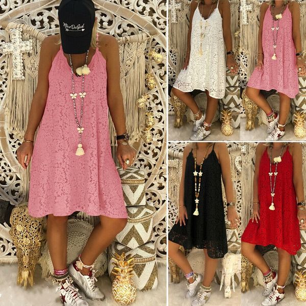 new style women dresses ladies boho sleeveless summer beach lace deep v neck solid loose mini slip fashion 2019, Black;gray
new style women dresses ladies boho sleeveless summer beach lace deep v neck solid loose mini slip fashion 2019, Black;gray