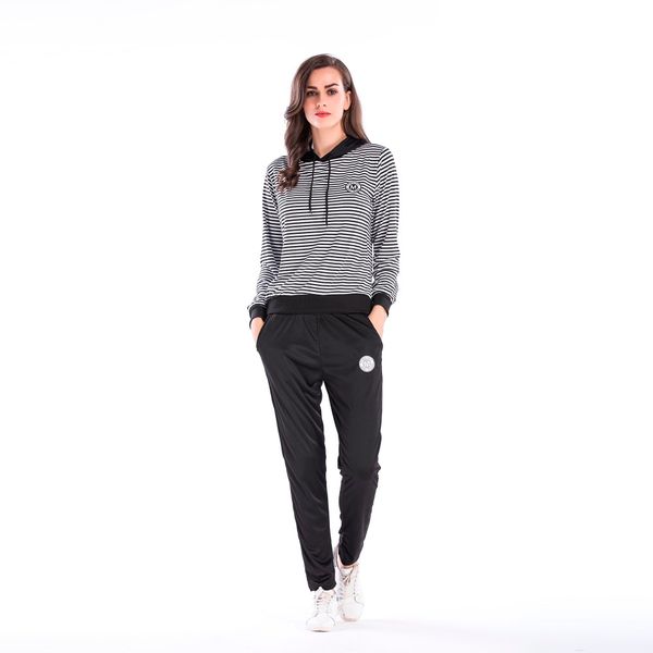 spring and summer new style striped hat two-piece sweatshirts trousers casual sweatshirts trousers sportswear, Black
spring and summer new style striped hat two-piece sweatshirts trousers casual sweatshirts trousers sportswear, Black
