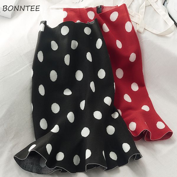 skirts womens vintage skinny dot females harajuku skirt sweet knitting high waist chic leisure fashionable elastic ruffles new, Black
skirts womens vintage skinny dot females harajuku skirt sweet knitting high waist chic leisure fashionable elastic ruffles new, Black