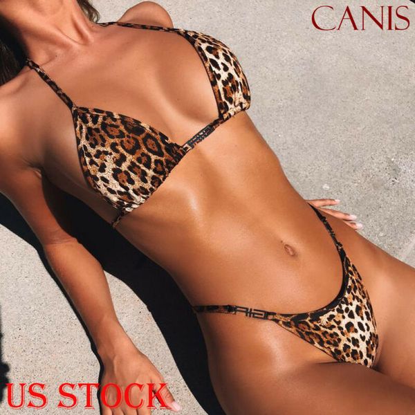 2019 swimsuit women swimwear leopard bikini set padded bra bathing suit swimsuit bandage beachwear, White;black
2019 swimsuit women swimwear leopard bikini set padded bra bathing suit swimsuit bandage beachwear, White;black