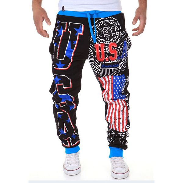 men's hip hop joggers american usa flag printed men's active full length bottoms long trousers man sweatpants men pants y, Black
men's hip hop joggers american usa flag printed men's active full length bottoms long trousers man sweatpants men pants y, Black