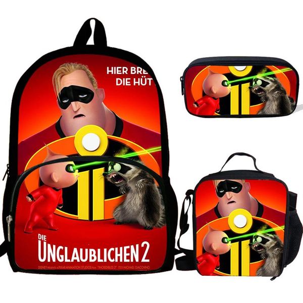 calopaker incredibles 2 school bags 3pcs/set for boys teenagers school backpack supplies bookbag lovely satchel
calopaker incredibles 2 school bags 3pcs/set for boys teenagers school backpack supplies bookbag lovely satchel