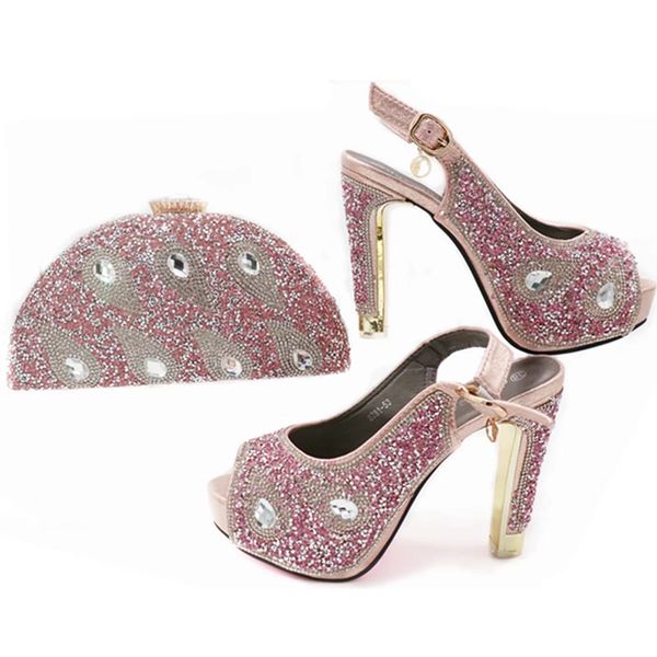 pink color african shoes and matching bags italian matching italian shoe and bag set decorated with rhinestone nigerian shoe bag, Black
pink color african shoes and matching bags italian matching italian shoe and bag set decorated with rhinestone nigerian shoe bag, Black