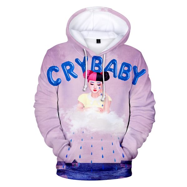 2019 new cry baby 3d hoodie men/women fashion casual hip hop hoodie 3d print cry baby pullover hooded top, Black
2019 new cry baby 3d hoodie men/women fashion casual hip hop hoodie 3d print cry baby pullover hooded top, Black