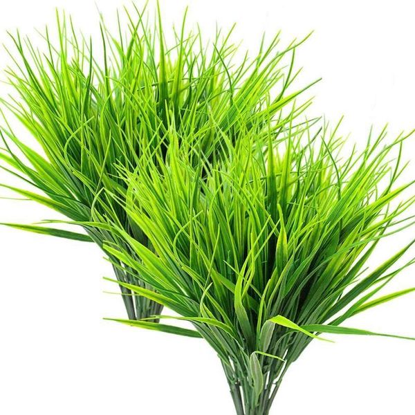 8 pcs artificial outdoor plants, fake plastic greenery shrubs wheat grass outdoor window box verandah hanging planter indoor out
8 pcs artificial outdoor plants, fake plastic greenery shrubs wheat grass outdoor window box verandah hanging planter indoor out