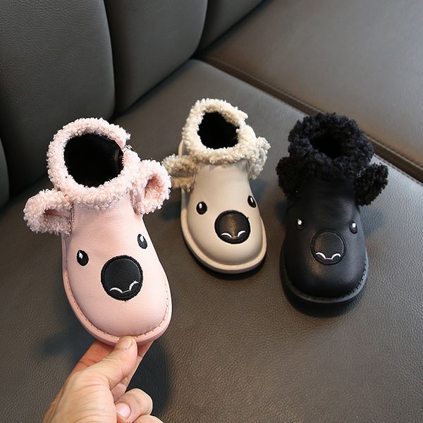 children' thick snow boots in autumn and winter available 2019 cute side zipper boots for boys and girls, Black;grey
children' thick snow boots in autumn and winter available 2019 cute side zipper boots for boys and girls, Black;grey