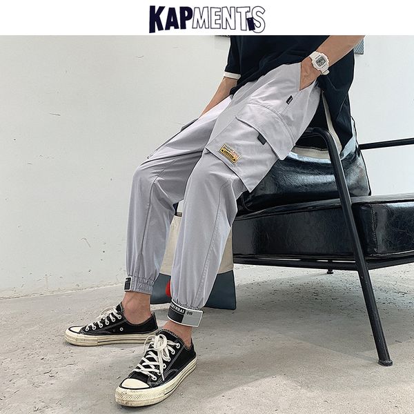 men's pants kapments men casual big pockets joggers 2021 overalls mens harajuku streetwear cargo male kpop harem plus size, Black
men's pants kapments men casual big pockets joggers 2021 overalls mens harajuku streetwear cargo male kpop harem plus size, Black
