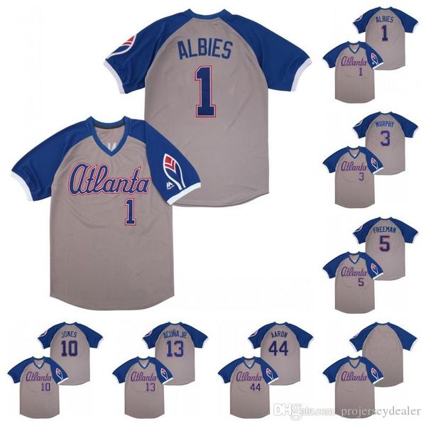 ozzie albies 1979 turn back the clock jersey 13 ronald acuna jr. 5 freddie an 10 chipper jones 3 murphy 44 hank aaron, Blue;black
ozzie albies 1979 turn back the clock jersey 13 ronald acuna jr. 5 freddie an 10 chipper jones 3 murphy 44 hank aaron, Blue;black