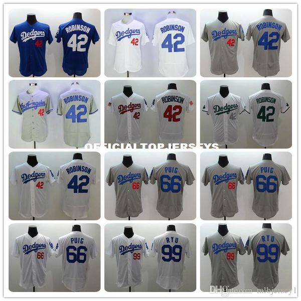 42 jackie robinson 99 hyun-jin 66 yasiel puig ryu jersey blue gray white, Black;blue
42 jackie robinson 99 hyun-jin 66 yasiel puig ryu jersey blue gray white, Black;blue