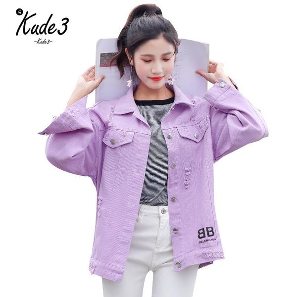 women's denim jacket 2019 spring casual women's jacket coat chic girl 8446, Black;brown
women's denim jacket 2019 spring casual women's jacket coat chic girl 8446, Black;brown