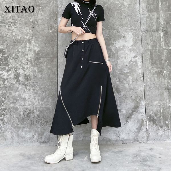 xitao ниша стиль нерегулярные линии эластичный пояс черный свободные повседневные винтаж 2020 весна лето новая мода женская юбка dmy4462, Black
xitao ниша стиль нерегулярные линии эластичный пояс черный свободные повседневные винтаж 2020 весна лето новая мода женская юбка dmy4462, Black