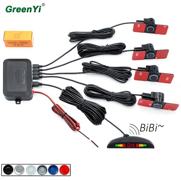 16mm original flat sensors 4 sensors car led parking sensor auto locating parking detector buzzer alert display monitor 6 colors
16mm original flat sensors 4 sensors car led parking sensor auto locating parking detector buzzer alert display monitor 6 colors