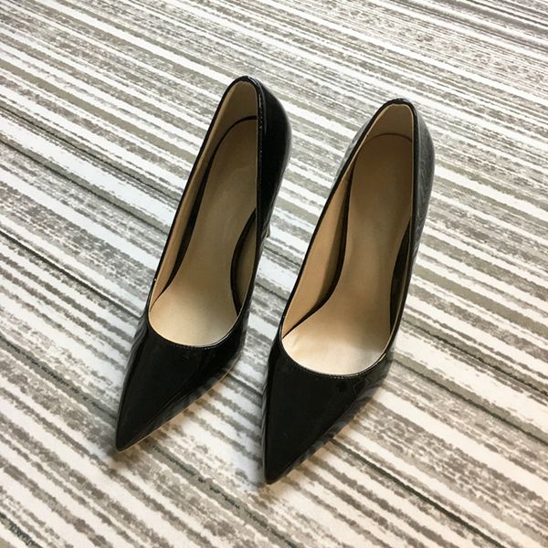 bigger size new patent leather women pumps fashion office shoes famale high heels shoes wedding party girls, Black
bigger size new patent leather women pumps fashion office shoes famale high heels shoes wedding party girls, Black