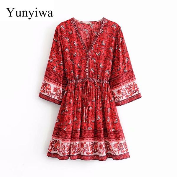 casual dresses women v neck position flower vestidos print kimono dress ladies three quarter sleeve elastic waist beach, Black;gray
casual dresses women v neck position flower vestidos print kimono dress ladies three quarter sleeve elastic waist beach, Black;gray