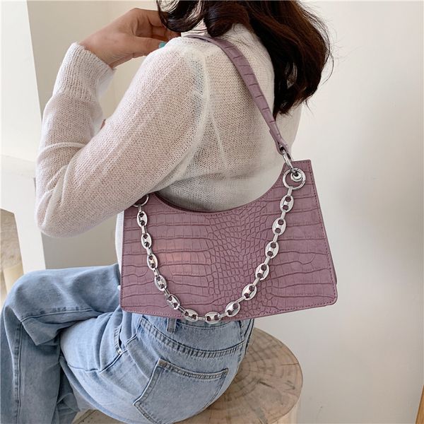 2020 new shoulder bag women's casual fashion korean version of the armpit bag french crocodile pattern lady crossbody
2020 new shoulder bag women's casual fashion korean version of the armpit bag french crocodile pattern lady crossbody
