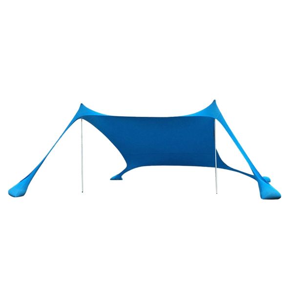 

portable beach tent with sandbag anchors beach sunshade uv sun shelter for parks camping