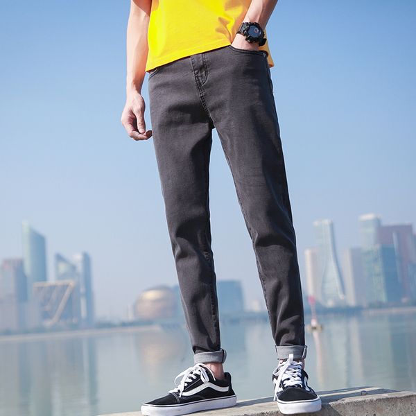 spring new skinny jeans men fashion solid color casual denim pants man slim streetwear hip hop cowboy trousers male clothes, Blue
spring new skinny jeans men fashion solid color casual denim pants man slim streetwear hip hop cowboy trousers male clothes, Blue