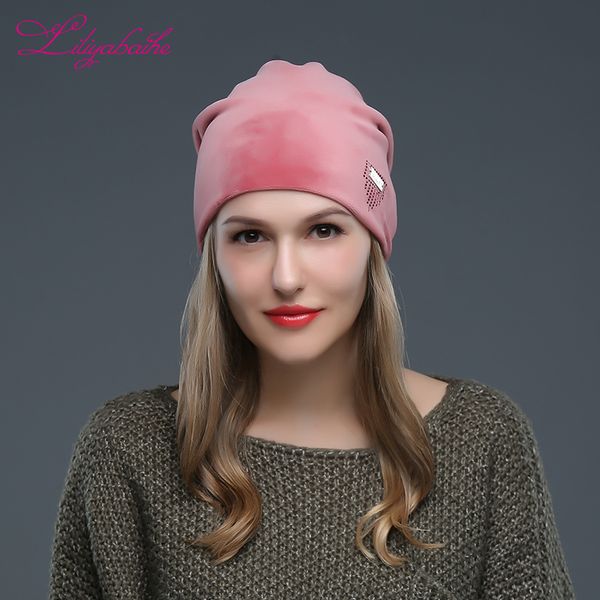 liliyabaihe women hat autumn and winter hat ladies girls hats for women skullies beanies fluff caps touca caps, Blue;gray
liliyabaihe women hat autumn and winter hat ladies girls hats for women skullies beanies fluff caps touca caps, Blue;gray