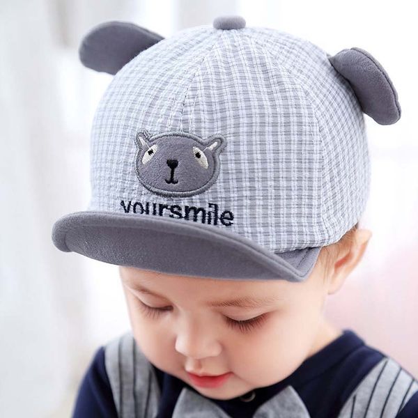 cute cartoon baby cap with ears summer newborn adjustable baseball cap cotton baby girl boy hat plaid toddler kids sun hat, Yellow
cute cartoon baby cap with ears summer newborn adjustable baseball cap cotton baby girl boy hat plaid toddler kids sun hat, Yellow
