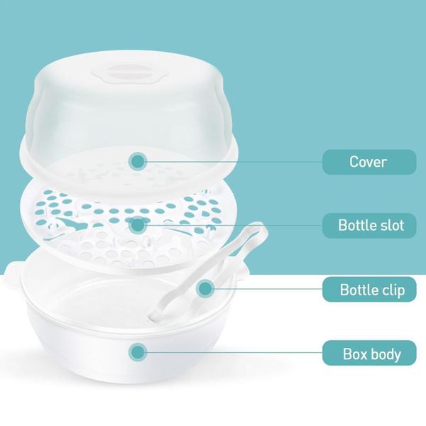 baby microwave bottle disinfection box high temperature nipple sterilizer bottle holder storage box baby bottle warmer
baby microwave bottle disinfection box high temperature nipple sterilizer bottle holder storage box baby bottle warmer