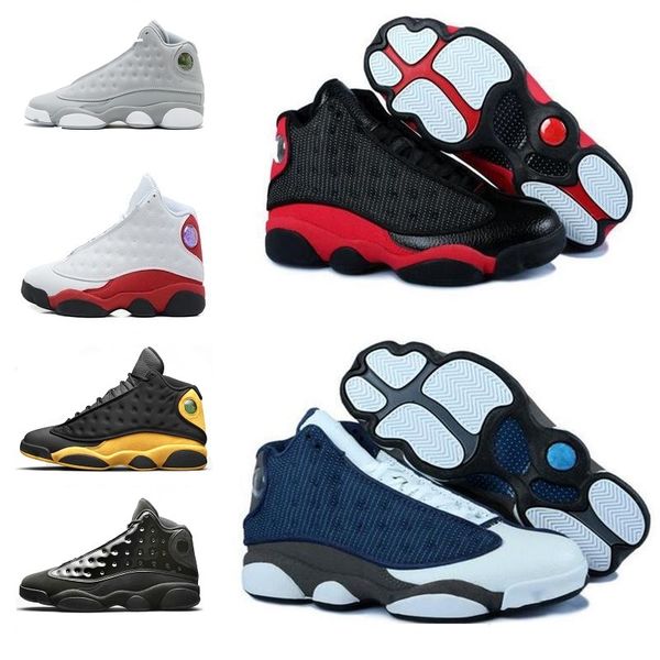 with box 13 13s cap and gown men women basketball shoes grey terracotta blush black retro hyper chicago black cat sneakers
with box 13 13s cap and gown men women basketball shoes grey terracotta blush black retro hyper chicago black cat sneakers