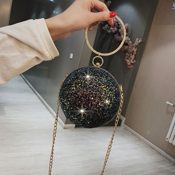 round chains evening bags handle women handbags luxuey sequins crossbdoy bag lady party purses day clutchs 2020 new
round chains evening bags handle women handbags luxuey sequins crossbdoy bag lady party purses day clutchs 2020 new