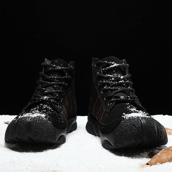 2020 new warm men's boots winter waterproof ankle boots desert outdoor plush work snow men's shoes large size 38-46, Black
2020 new warm men's boots winter waterproof ankle boots desert outdoor plush work snow men's shoes large size 38-46, Black